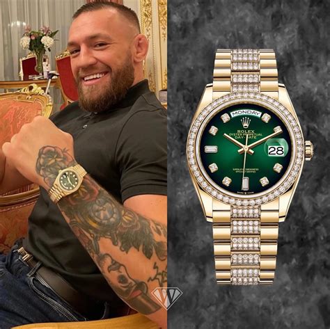 rolex mcgregor|conor mcgregor watch collection.